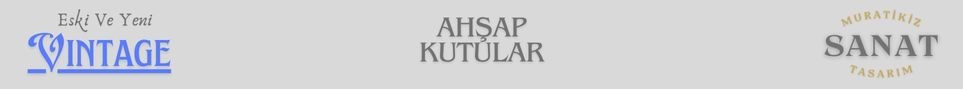 Ahşap Kutular
