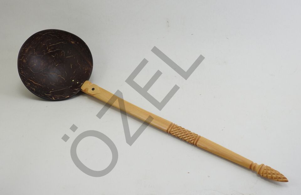 Şimşir Saplı Kaşık (Eğri saplı )