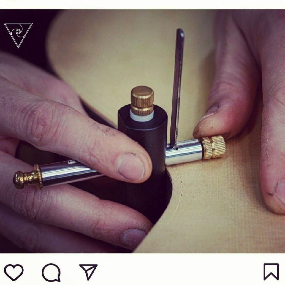 Purfling Cutter, Gitar Kenar Süsü Kesici (1)